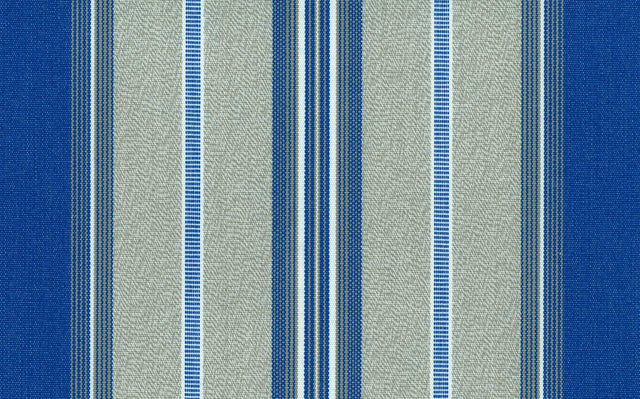 Recacril Fantasia Stripes Tona R-445 47-inch Shade / Marine Fabric