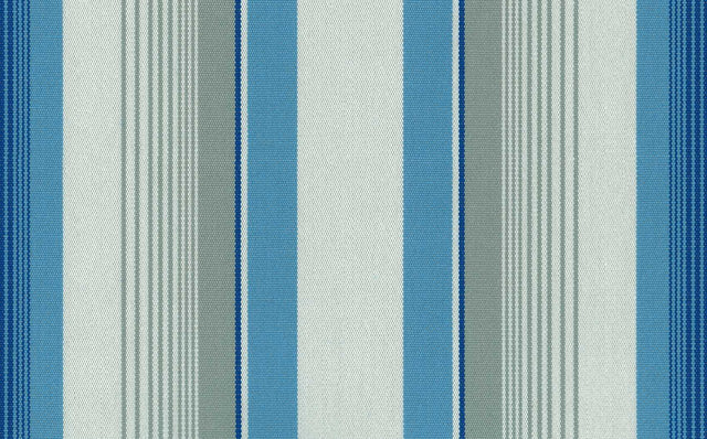 Recacril Fantasia Stripes Valdespina R-969 47-inch Shade / Marine Fabric