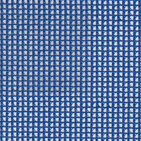 Sample of Screening Blue Heavy Mesh Fabric