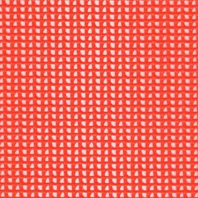 Sample of Screening Orange Heavy Mesh Fabric