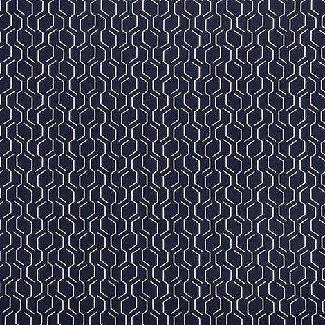 Sample of Sunbrella Makers Collection Adaptation Indigo 69010-0004 Upholstery Fabric