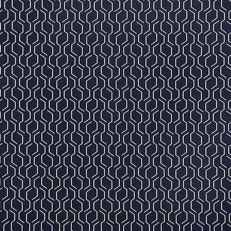 Sample of Sunbrella Makers Collection Adaptation Indigo 69010-0004 Upholstery Fabric