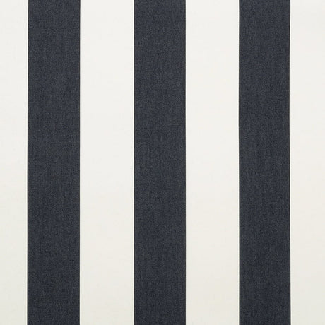 Sample of Sunbrella Beaufort Captain Navy 4708-0000 46-Inch Stripes Awning / Shade Fabric