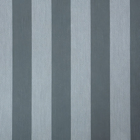 Sample of Sunbrella Beaufort Storm 4742 - 0000 46 - Inch Stripes Awning / Shade Fabric - Outdoor Textiles