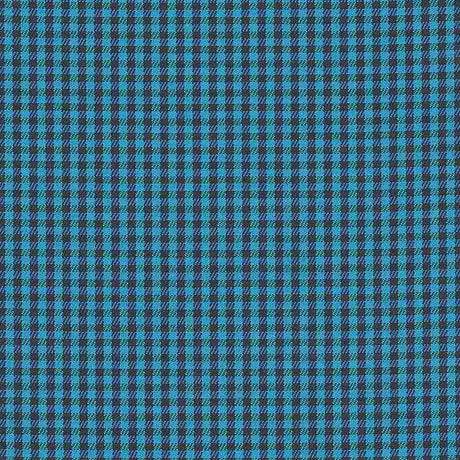 Sample of Sunbrella Checks Oliver Blue CHE F062 140 European Collection Upholstery Fabric