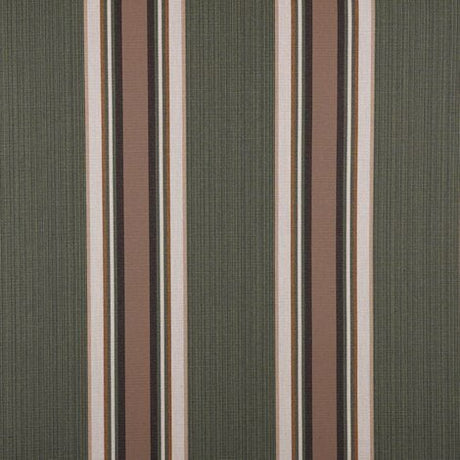Sample of Sunbrella Emblem Fern 4801-0000 46-Inch Stripes Mayfield Collection Awning / Shade Fabric