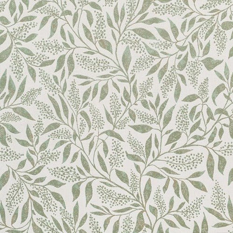 Sample of Sunbrella Exquisite Aloe 146272-0001 Fusion Collection Upholstery Fabric