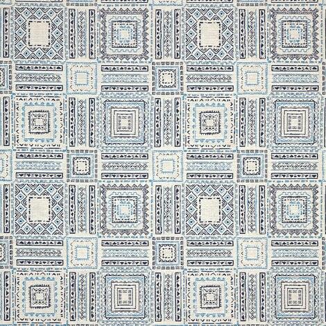 Sample of Sunbrella Garza Indigo 145675-0002 Elements Collection Upholstery Fabric