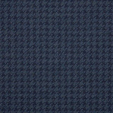 Sample of Sunbrella Houndstooth Indigo 44240-0008 Exclusive Collection Upholstery Fabric
