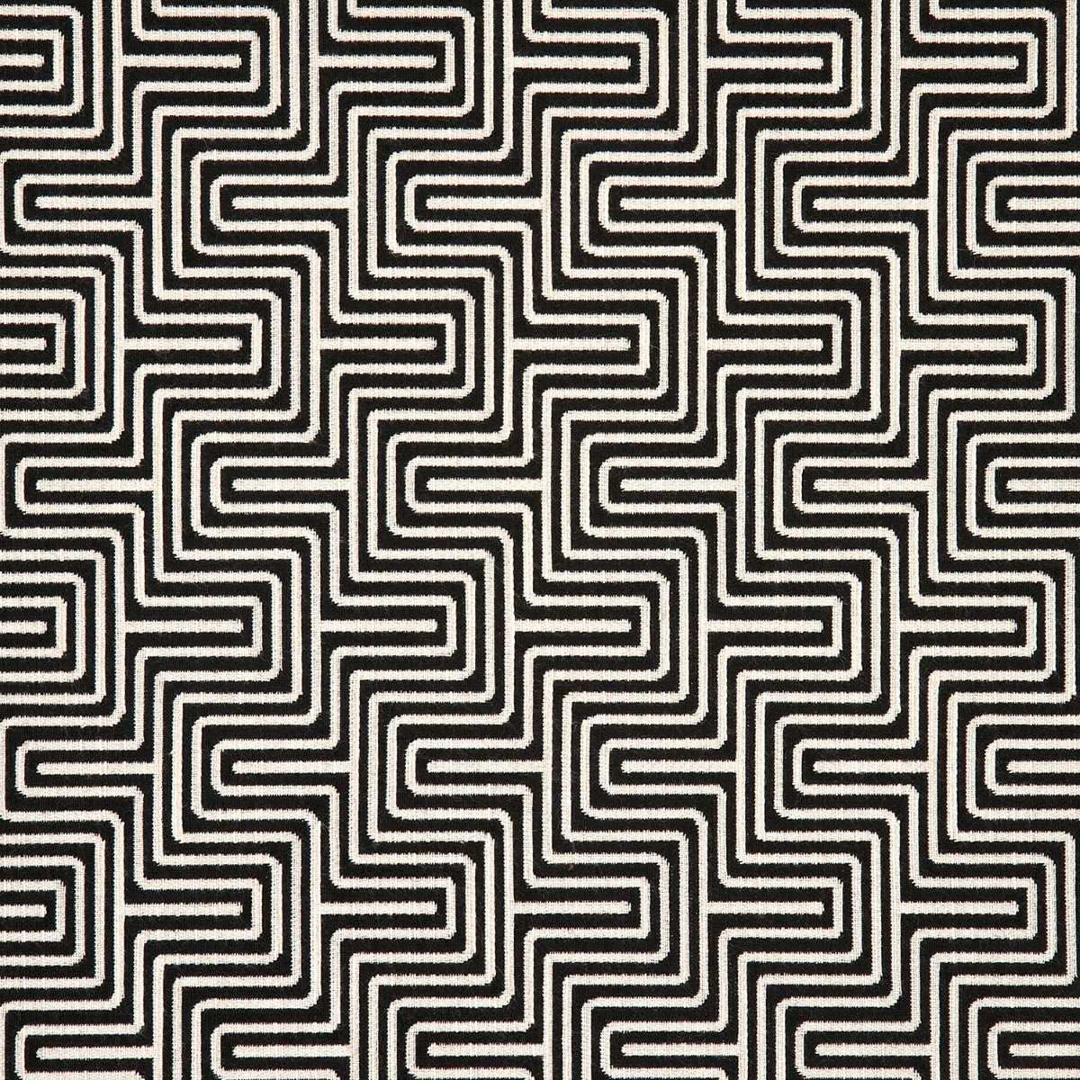 Sunbrella Key Figure Onyx 145868-0007 Upholstery Fabric