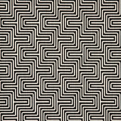 Sunbrella Key Figure Onyx 145868-0007 Upholstery Fabric