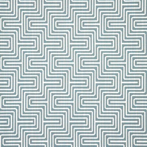 Sample of Sunbrella Key Figure Twilight 145868-0005 Upholstery Fabric