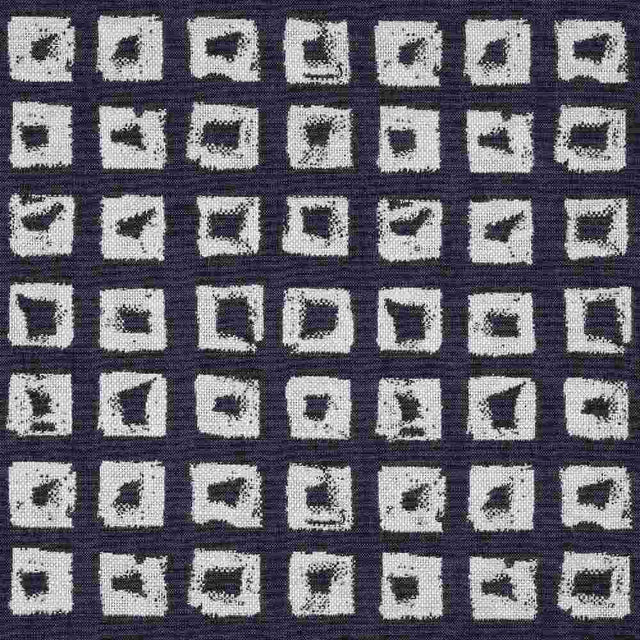 Sample of Sunbrella Kindle Indigo 145666-0004 Fusion Collection - Reversible Upholstery Fabric (Dark Side)