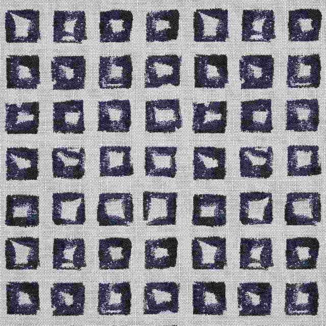 Sample of Sunbrella Kindle Indigo 145666-0004 Fusion Collection - Reversible Upholstery Fabric (Light Side)