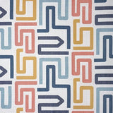 Sample of Sunbrella Labyrinth Fiesta 145994-0002 Fusion Collection Upholstery Fabric