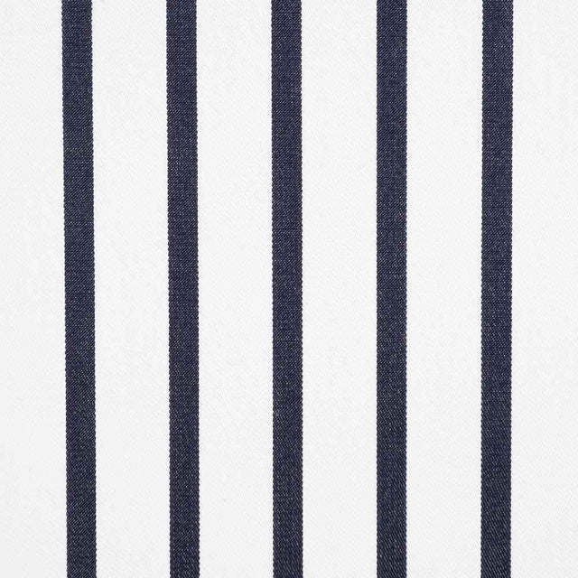 Sample of Sunbrella Lido Indigo 57004-0000 Elements Collection Upholstery Fabric