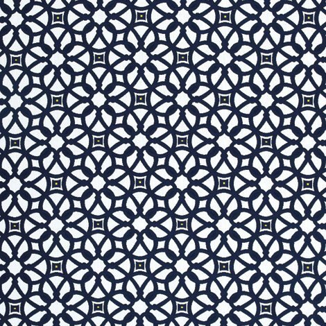 Sample of Sunbrella Luxe Indigo 45690-0000 Elements Collection Upholstery Fabric