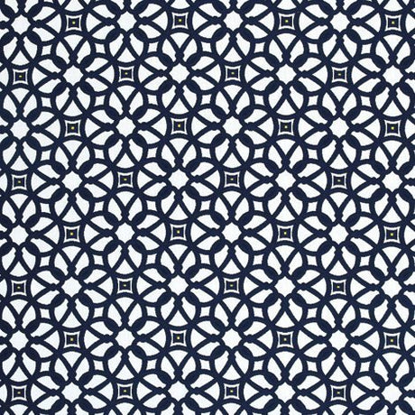 Sample of Sunbrella Luxe Indigo 45690-0000 Elements Collection Upholstery Fabric