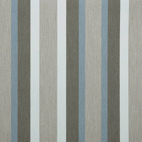 Sample of Sunbrella Marco Blue Grey 4704-0000 46-Inch Stripes Awning / Shade Fabric