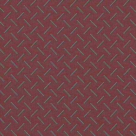 Sample of Sunbrella Maze Allure MAZ J298 140 Marine Decorative Collection Upholstery Fabric