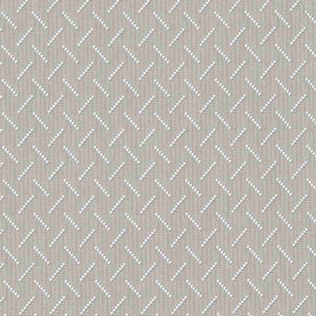 Sample of Sunbrella Maze Irradiant MAZ J293 140 Marine Decorative Collection Upholstery Fabric