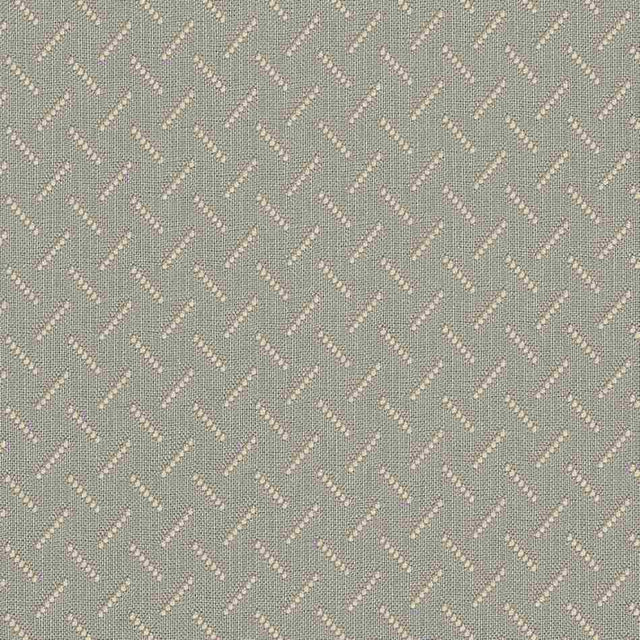 Sample of Sunbrella Maze Ozone MAZ J294 140 Marine Decorative Collection Upholstery Fabric