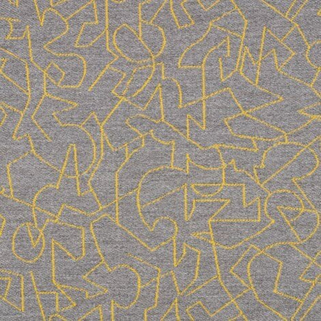 Sample of Sunbrella Overdraw Goldenrod 87002-0003 Transcend Collection Upholstery Fabric
