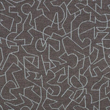 Sample of Sunbrella Overdraw Mercury 87002-0001 Transcend Collection Upholstery Fabric