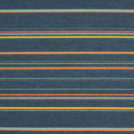 Sample of Sunbrella Prismatic Lagoon 62026-0003 Transcend Collection Upholstery Fabric