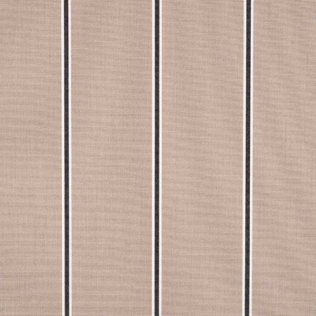 Sunbrella Putty Regimental 4961-0000 46-Inch Stripes Awning / Shade Fabric 