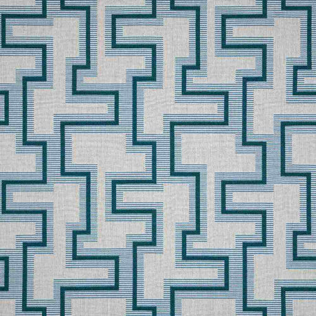 Sample of Sunbrella Resonate Atlantis 145656-0003 Dimension Collection Upholstery Fabric