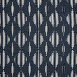 Sample of Sunbrella Spinner Diamond II  Midnight 146102-0007 Upholstery Fabric