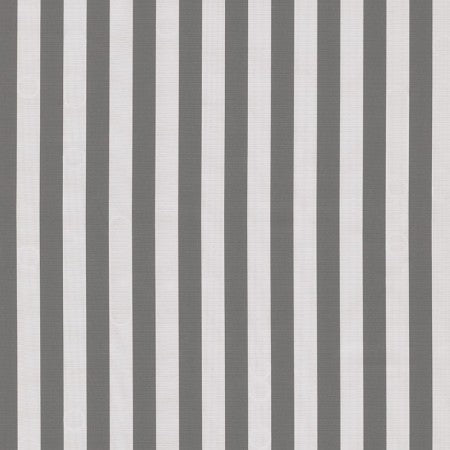 Sample of Sunbrella Yacht Stripe Charcoal YAC 3723 European Collection Upholstery Fabric