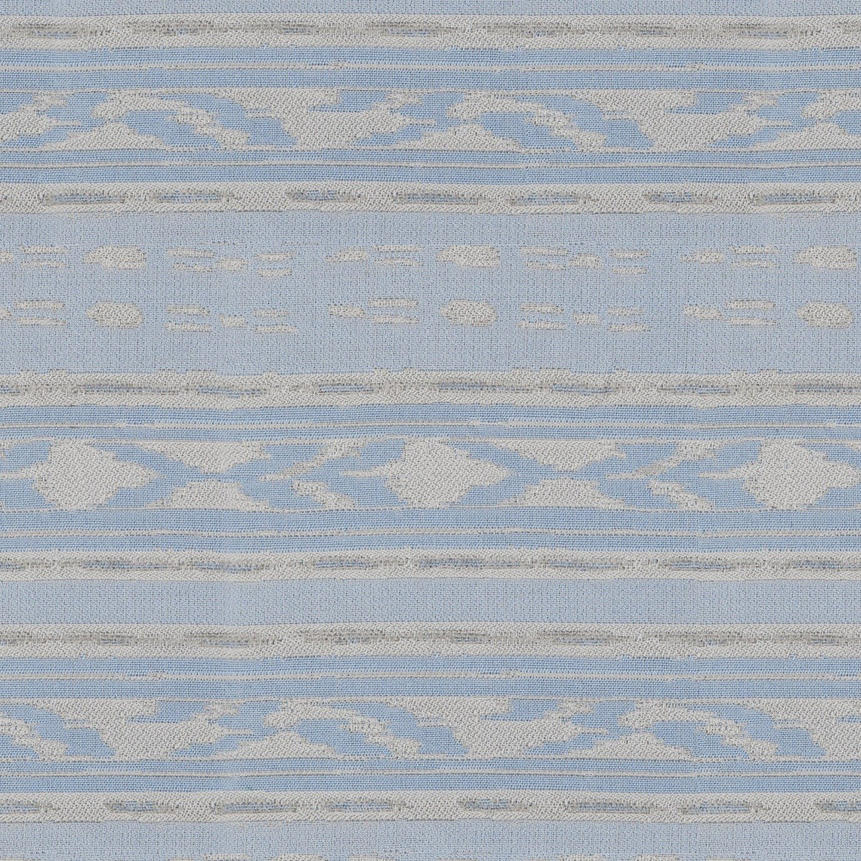 Sample of Tempotest Home Prateria Celeste 52024-3 Pillars Collection Upholstery Fabric