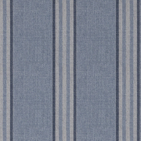 Sample of Tempotest Home Regata Celeste 52020-3 Pillars Collection Upholstery Fabric