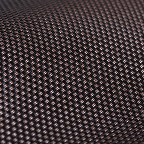Sample of Textilene 95 Tobacco Leaf T18A2T020 126 inch Shade / Mesh Fabric