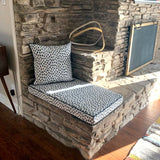 Sunbrella Agra Indigo 145147-0000 Fusion Collection - Reversible Upholstery Fabric (Light Side)