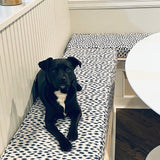 Sunbrella Agra Indigo 145147-0000 Fusion Collection - Reversible Upholstery Fabric (Light Side)