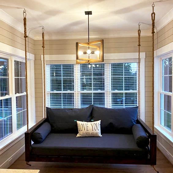 Sunbrella Makers Collection Blend Indigo 16001-0001 Upholstery Fabric