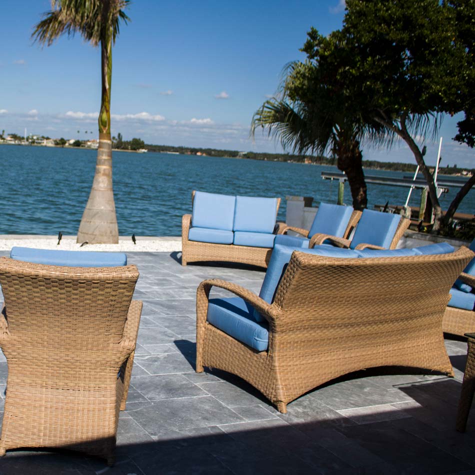 Sunbrella Canvas Air Blue 5410-0000 Elements Collection Upholstery Fabric