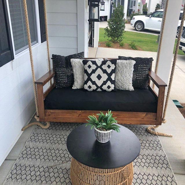 Sunbrella Canvas Black 5408-0000 Elements Collection Upholstery Fabric