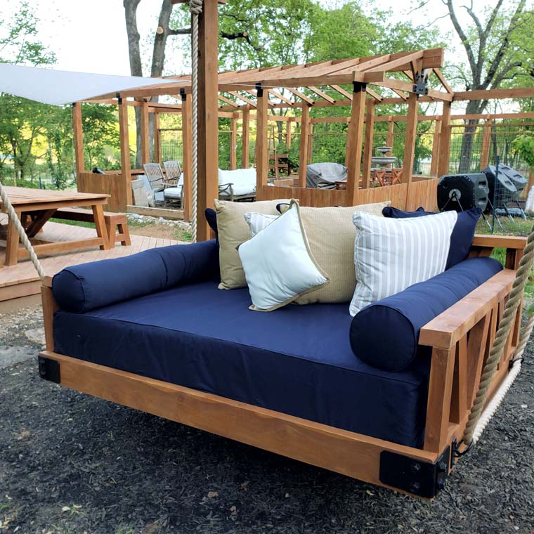 Sunbrella Canvas Navy 5439-0000 Elements Collection Upholstery Fabric