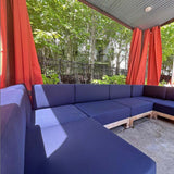 Sunbrella Canvas Navy 5439-0000 Elements Collection Upholstery Fabric