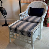 Sunbrella Clock Out Indigo 146205-0002 Perspectives Collection Upholstery Fabric