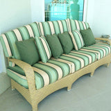 Sunbrella Colonnade Juniper 4856-0000 46-Inch Stripes Awning / Shade Fabric