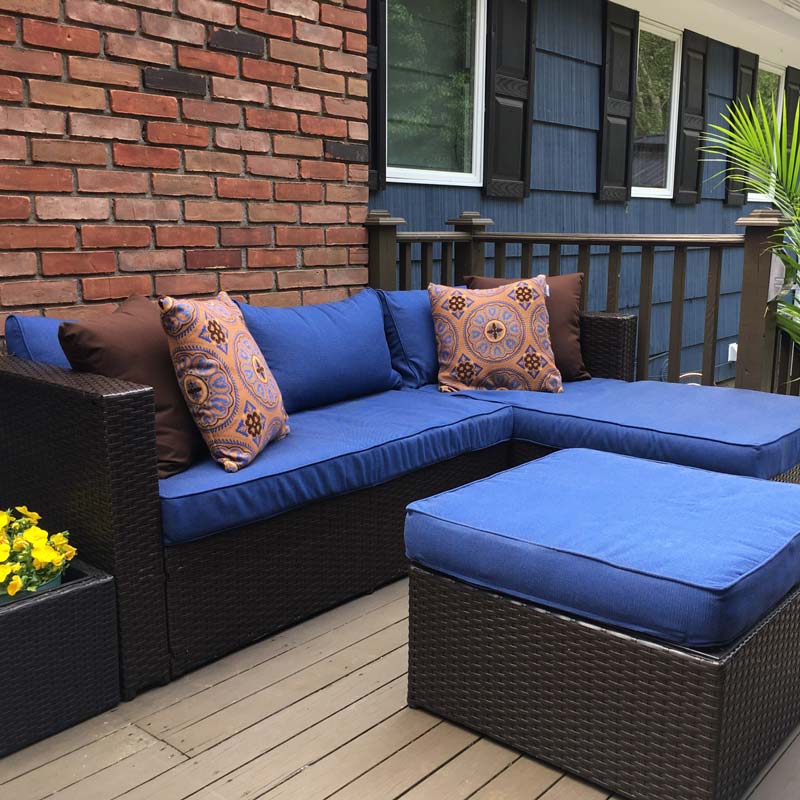 Sunbrella Echo Midnight 8076-0000 Elements Collection Upholstery Fabric