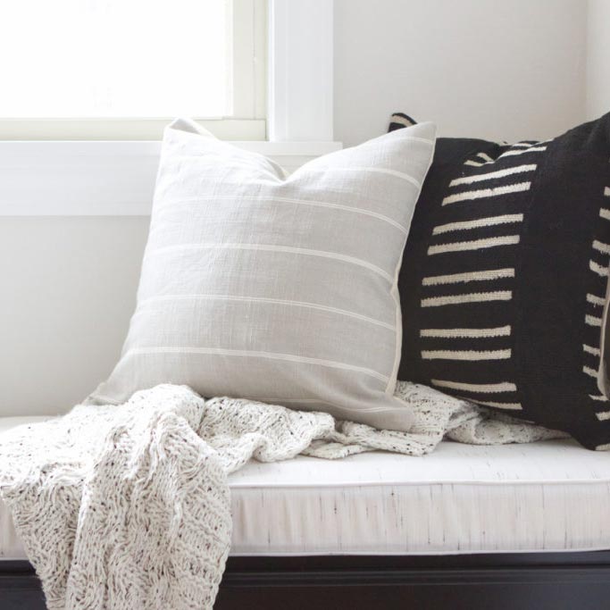 Sunbrella Frequency Parchment 56093-0000 Elements Collection Upholstery Fabric