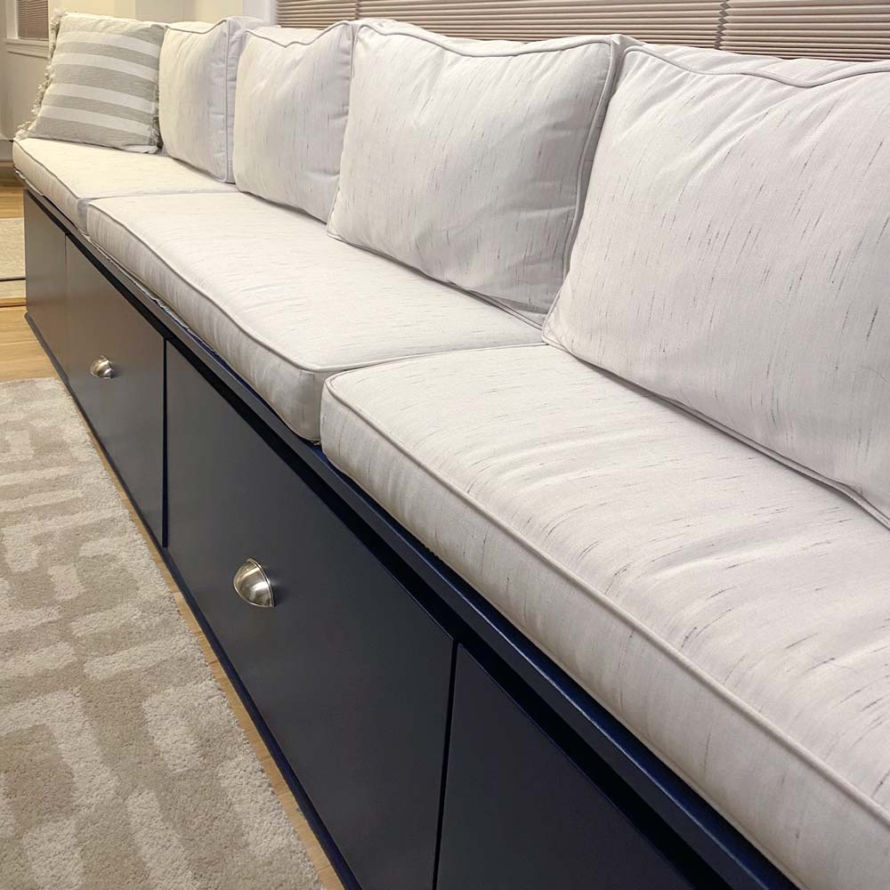 Sunbrella Frequency Parchment 56093-0000 Elements Collection Upholstery Fabric