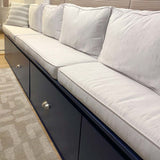 Sunbrella Frequency Parchment 56093-0000 Elements Collection Upholstery Fabric