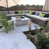 Sunbrella Linen Silver 8351-0000 Elements Collection Upholstery Fabric